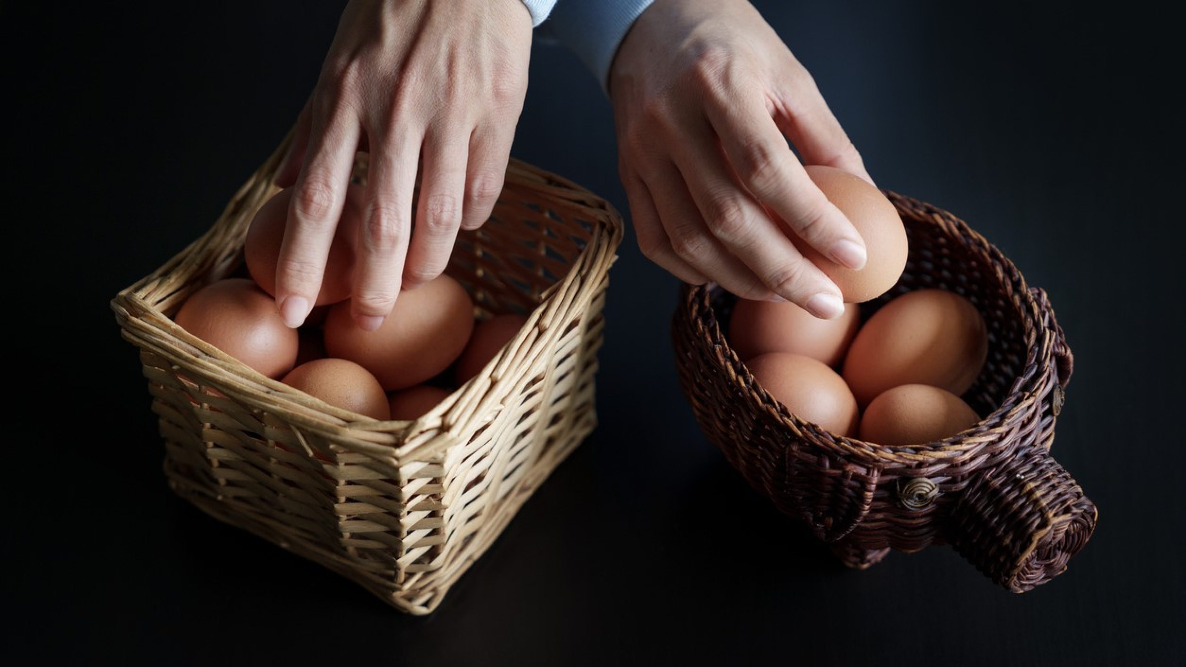 "Man soll nicht alle Eier in einen Korb legen" gilt auch bei der Anlagestrategie. 